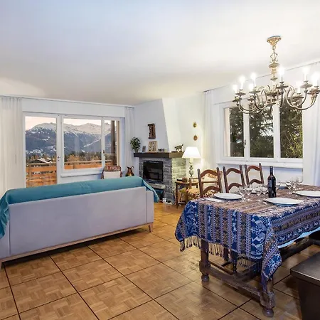 Appartement La Marmotte, Au Cœur Du Village De Crans, Proche Du Télécabine Cry D'er *