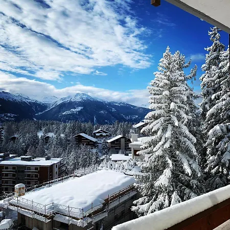 Appartement La Marmotte, Au Cœur Du Village De Crans, Proche Du Télécabine Cry D'er *
