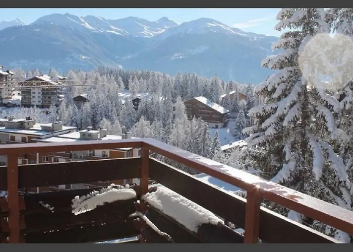 Lägenhet La Marmotte, Au Coeur Du Village De Crans, Proche Du Telecabine Cry D'er *