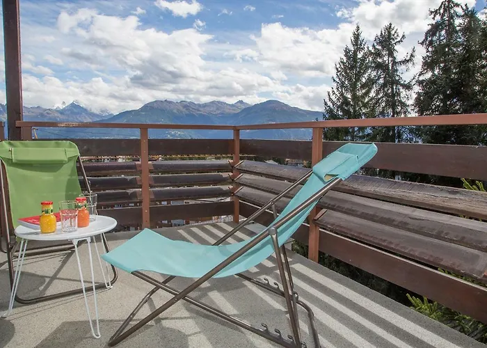 Lägenhet La Marmotte, Au Coeur Du Village De Crans, Proche Du Telecabine Cry D'er Crans-Montana