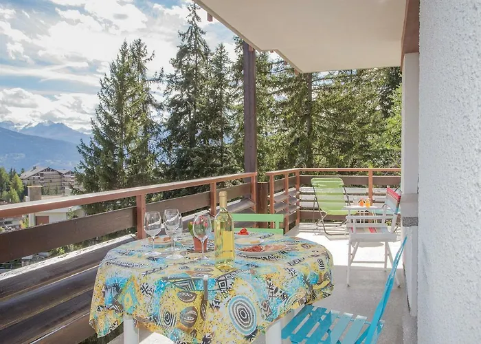 La Marmotte, Au Coeur Du Village De Crans, Proche Du Telecabine Cry D'er Lejlighed *